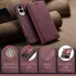 CaseMe 013 Samsung Galaxy S25 Edge Hoesje Book Case met Standaard Rood afbeelding 11