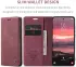 CaseMe 013 Samsung Galaxy S25 Edge Hoesje Book Case met Standaard Rood afbeelding 9