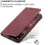 CaseMe 013 Samsung Galaxy S25 Edge Hoesje Book Case met Standaard Rood afbeelding 10