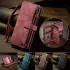 CaseMe C30 Samsung Galaxy S25 Edge Hoesje Pasjeshouder Book Case Rood afbeelding 10