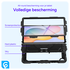 Apple iPad 11 (2025) / 10.9 (2022) Hoes met Screen Protector en Handriem Roze afbeelding 5