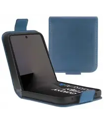 Rosso Element Samsung Galaxy Z Flip 7 Hoesje Book Case Wallet Blauw afbeelding