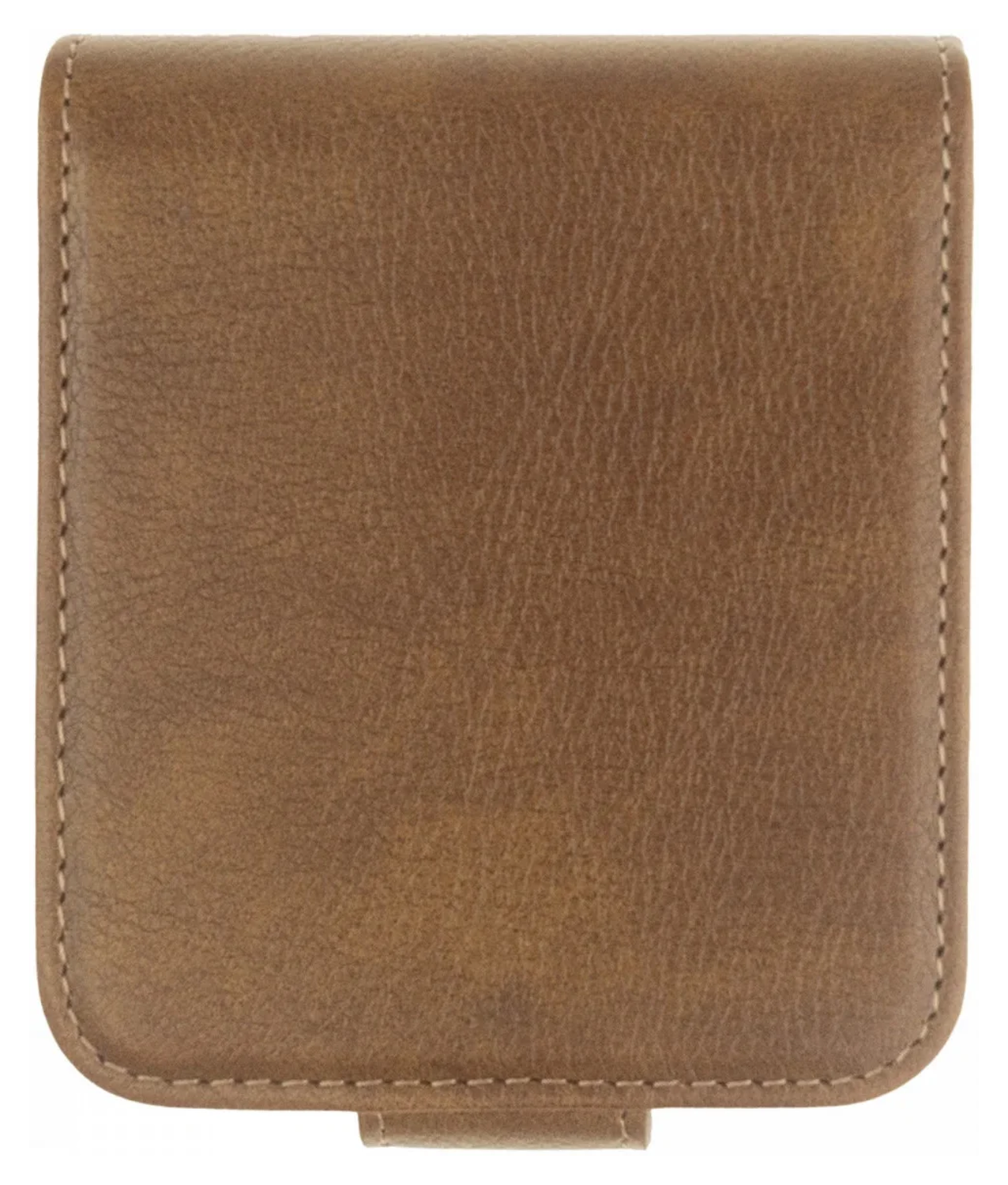 Rosso Deluxe Samsung Galaxy Z Flip 7 Hoesje Echt Leer Book Case Bruin afbeelding 2