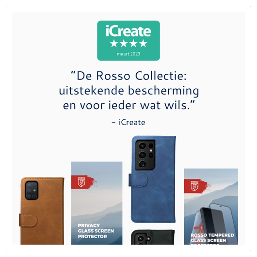 Rosso Deluxe Samsung Galaxy Z Flip 7 Hoesje Echt Leer Book Case Bruin afbeelding 4