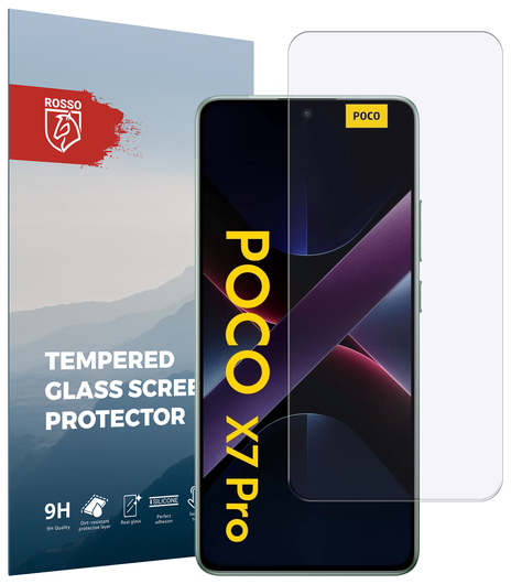 Rosso Xiaomi Poco X7 Pro 9H Tempered Glass Screen Protector afbeelding 1