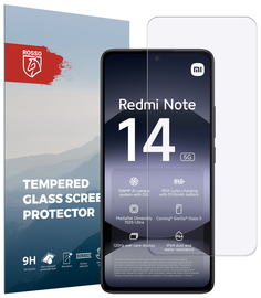 Rosso Xiaomi Redmi Note 14 5G 9H Tempered Glass Screen Protector