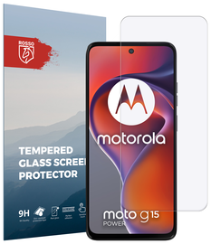 Rosso Motorola Moto G15 / G15 Power 9H Tempered Glass Screen Protector