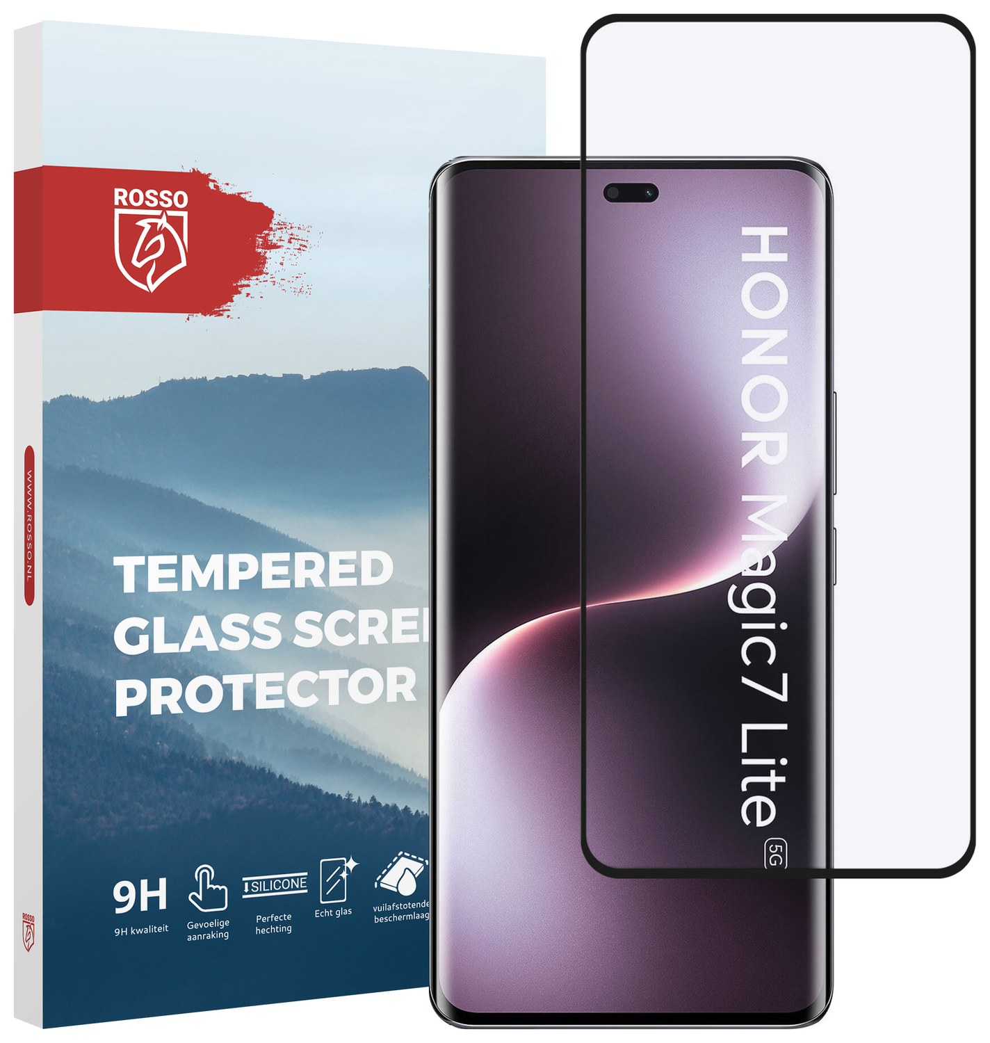 Rosso Honor Magic 7 Lite 9H Tempered Glass Screen Protector afbeelding 1