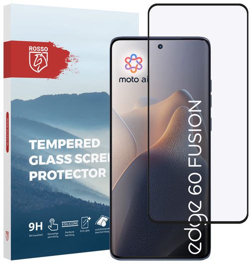 Rosso Motorola Edge 60 Fusion 9H Tempered Glass Screen Protector afbeelding 1
