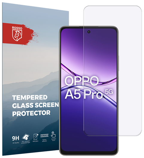 Rosso Oppo A5 Pro 9H Tempered Glass Screen Protector afbeelding 1