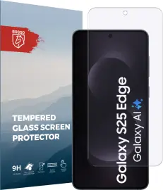 Rosso Samsung Galaxy S25 Edge 9H Tempered Glass Screen Protector
