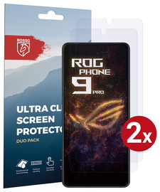Rosso ASUS ROG Phone 9 Pro Screen Protector Case Friendly Folie Duo Pack