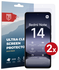 Rosso Xiaomi Redmi Note 14 5G Screen Protector Case Friendly Folie Duo Pack