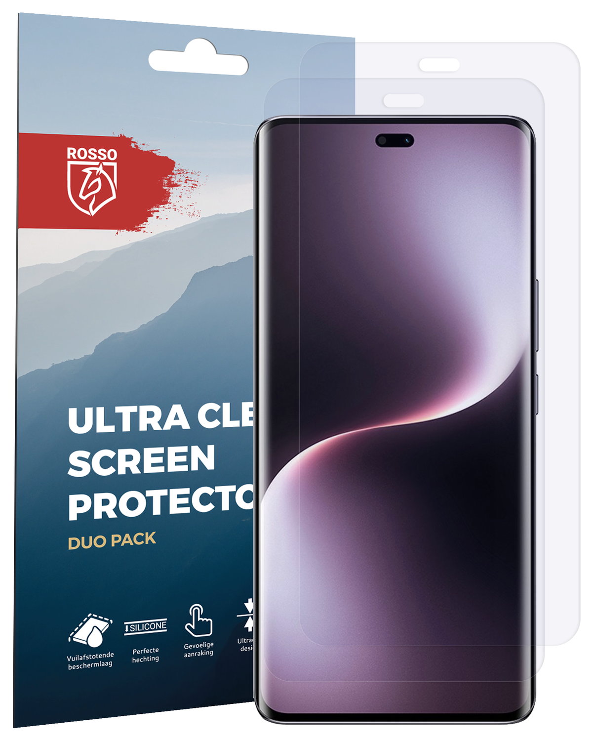 Rosso Honor Magic 7 Lite Screen Protector Case Friendly Folie Duo Pack afbeelding 8
