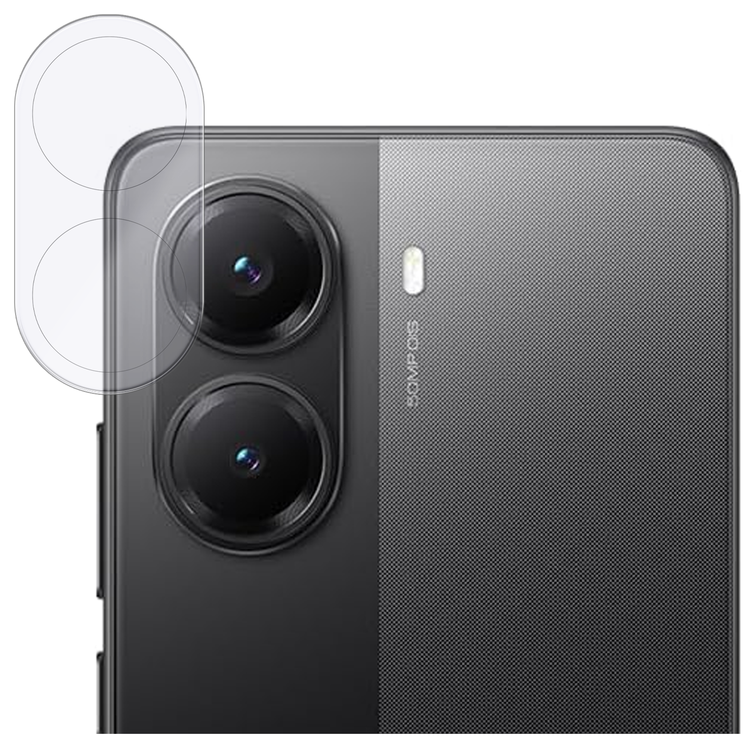 Rosso Xiaomi Poco X7 Pro Camera Lens Protector Transparant afbeelding 1