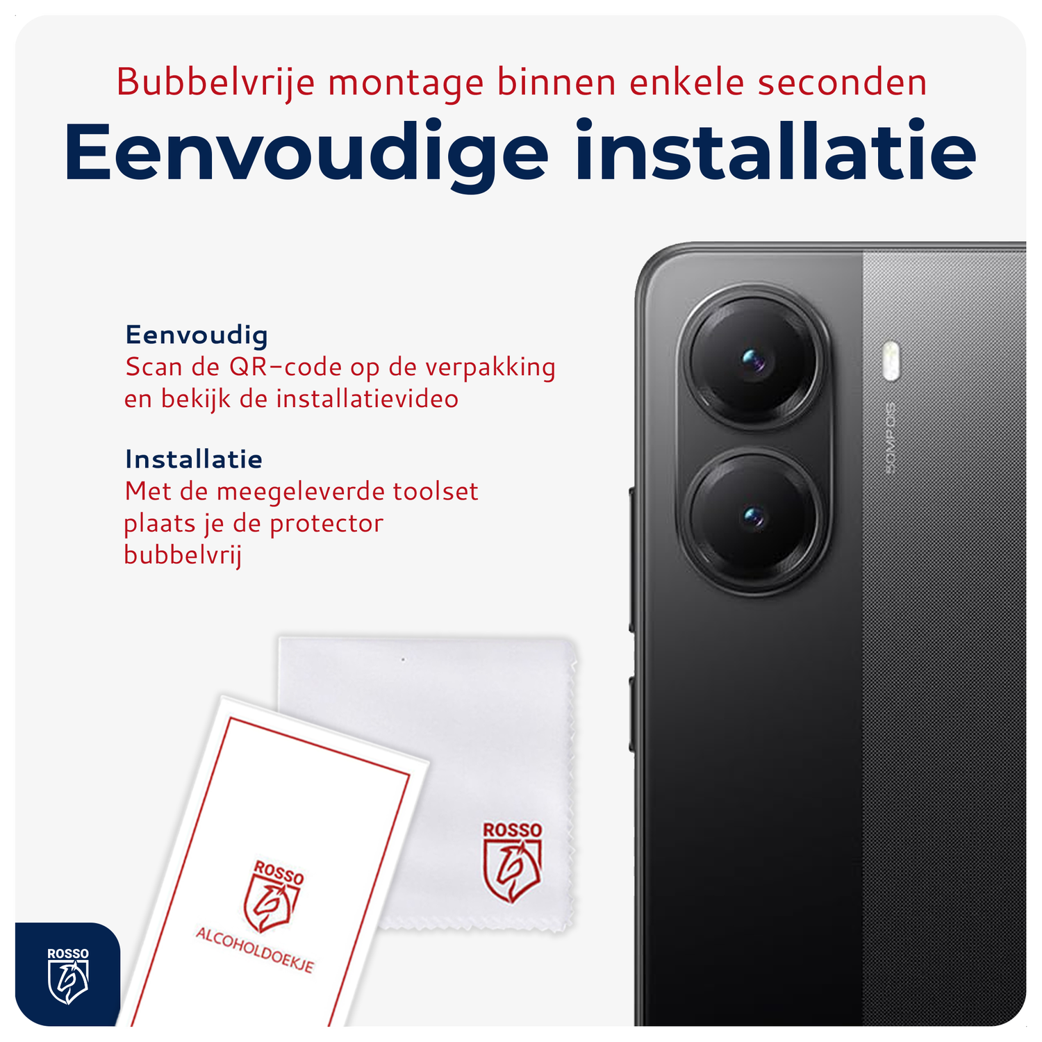 Rosso Xiaomi Poco X7 Pro Camera Lens Protector Transparant afbeelding 4