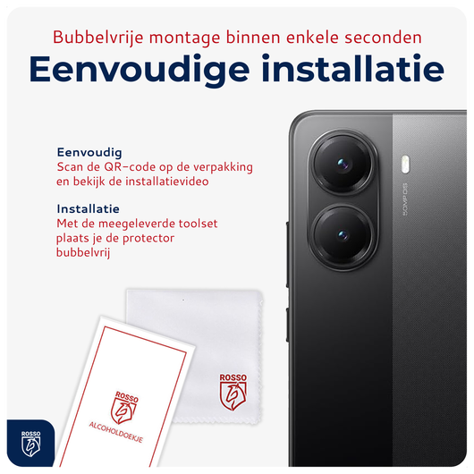 Rosso Xiaomi Poco X7 Pro Camera Lens Protector Transparant afbeelding 4