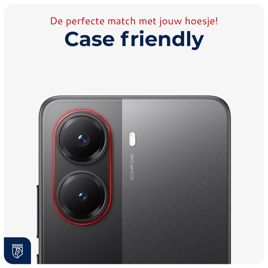 Rosso Xiaomi Poco X7 Pro Camera Lens Protector Transparant afbeelding 6