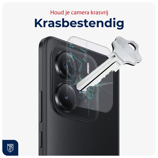 Rosso Xiaomi Redmi Note 14 5G Camera Lens Protector Transparant afbeelding 2