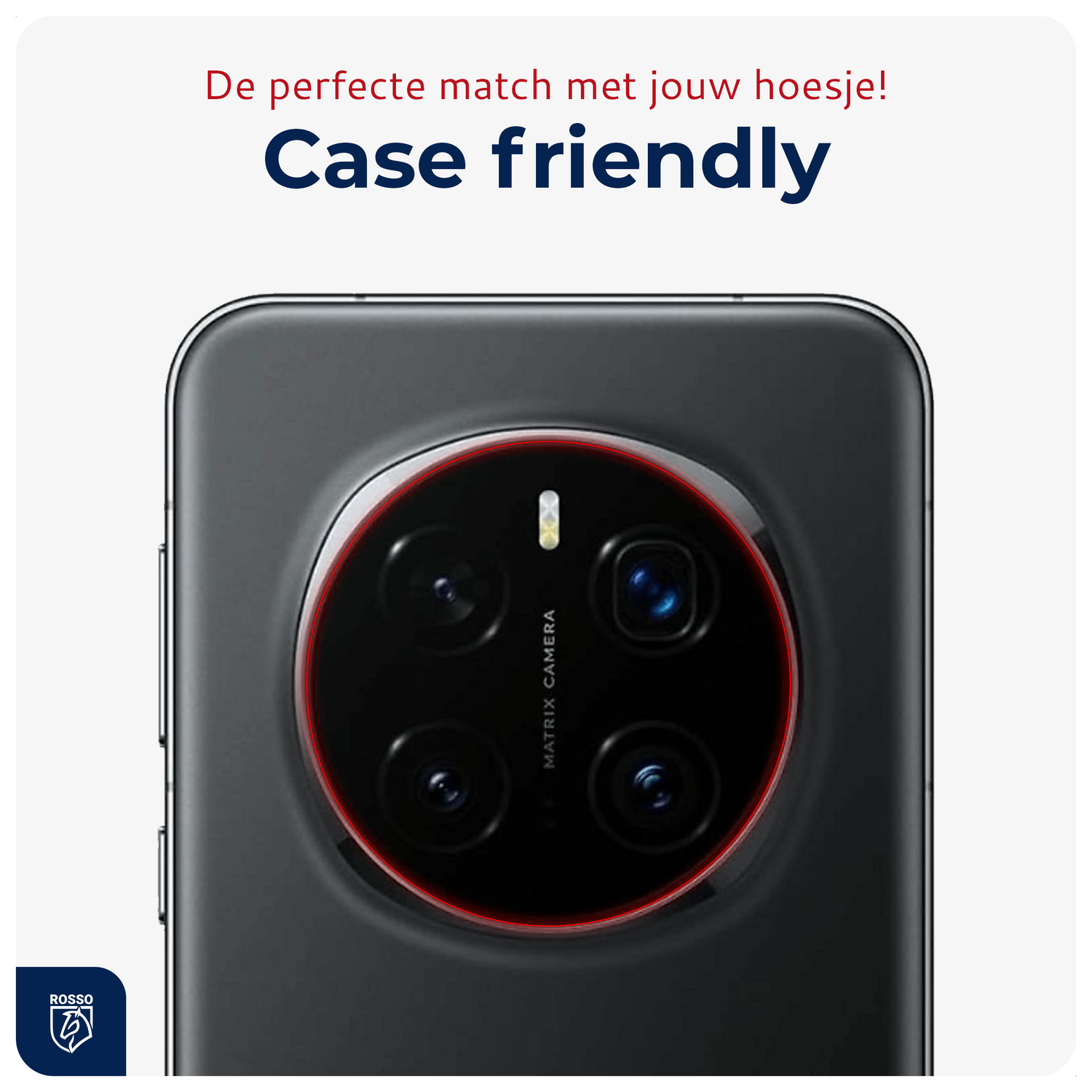 Rosso Honor Magic 7 Pro Camera Lens Protector Transparant afbeelding 5