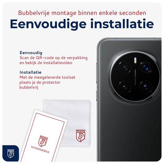 Rosso Honor Magic 7 Pro Camera Lens Protector Transparant afbeelding 7