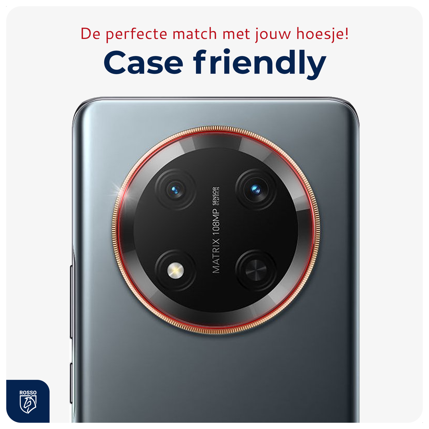 Rosso Honor Magic 7 Lite Camera Lens Protector Transparant afbeelding 7