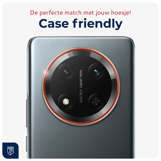 Rosso Honor Magic 7 Lite Camera Lens Protector Transparant afbeelding 7