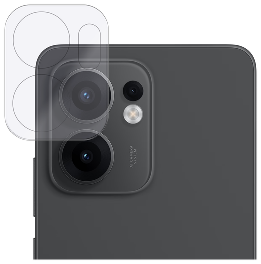 Rosso Oppo Reno 13 F Camera Lens Protector Transparant afbeelding 1