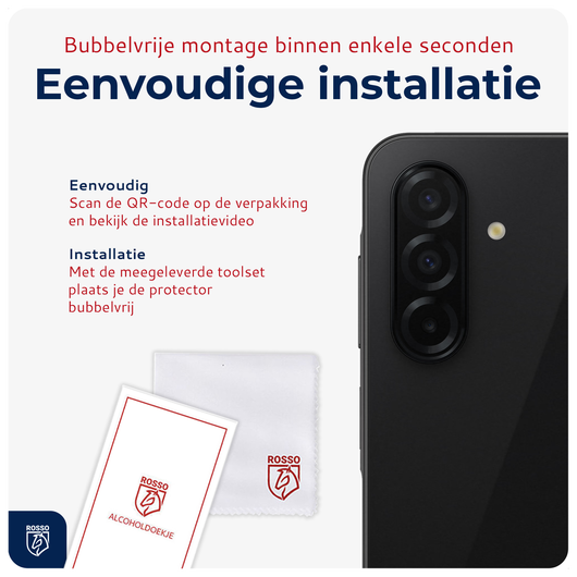 Rosso Samsung Galaxy A26 Camera Lens Protector Transparant afbeelding 6