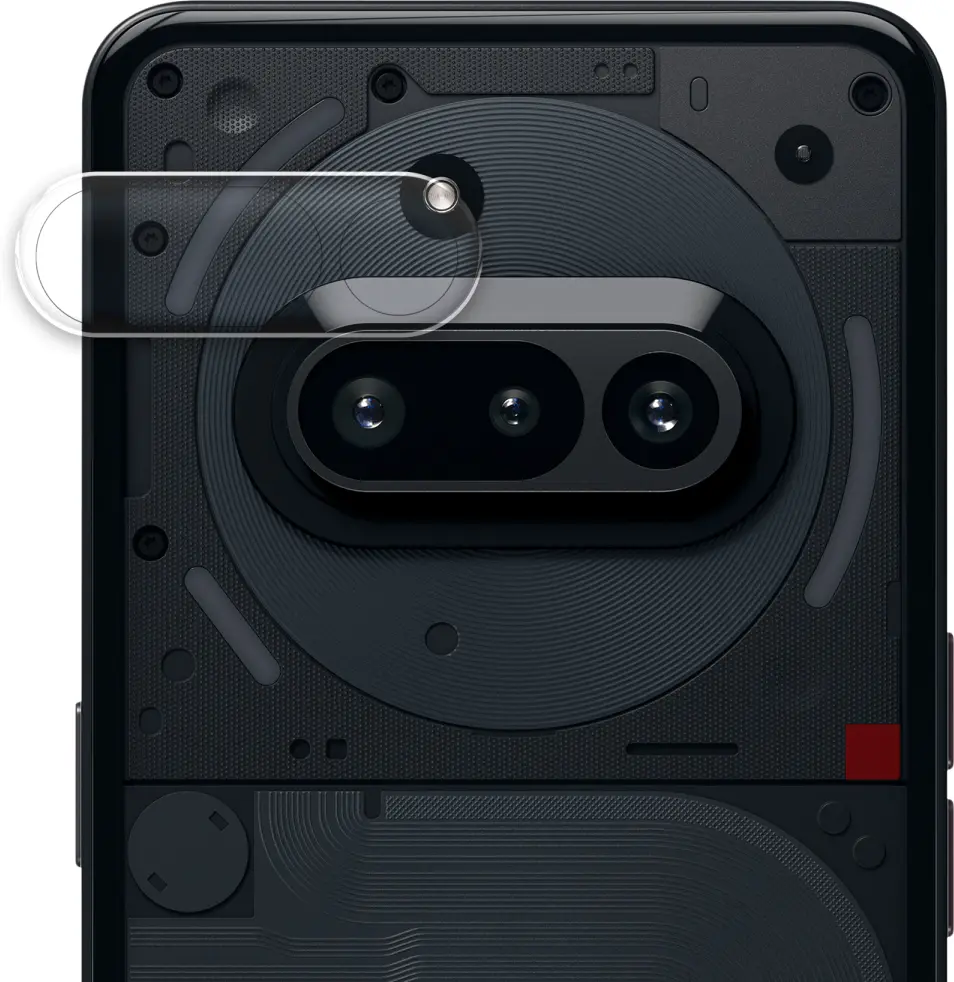 Rosso Nothing Phone (3a) Camera Lens Protector Transparant afbeelding 1