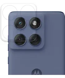 Rosso Motorola Edge 60 Fusion Camera Lens Protector Transparant afbeelding