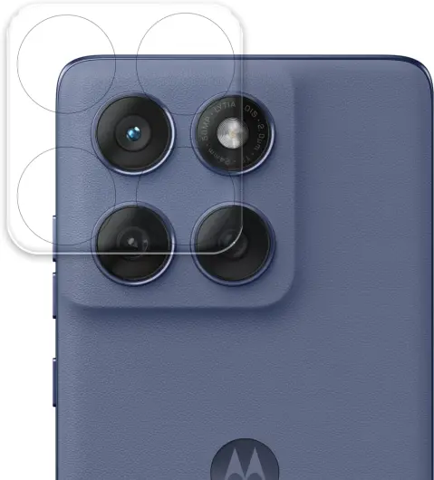 Rosso Motorola Edge 60 Fusion Camera Lens Protector Transparant afbeelding 1
