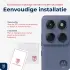 Rosso Motorola Edge 60 Fusion Camera Lens Protector Transparant afbeelding 7