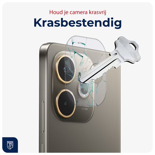 Rosso Oppo A5 Pro Camera Lens Protector Transparant afbeelding 2