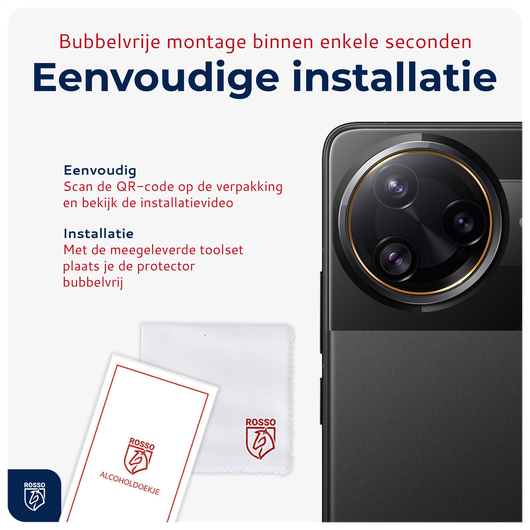 Rosso Xiaomi Poco F7 Ultra Camera Lens Protector Transparant afbeelding 6