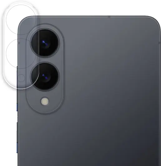 Rosso Samsung Galaxy S25 Edge Camera Lens Protector Transparant afbeelding 1