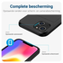 Samsung Galaxy A16 Hoesje met Slider Kaarthouder Back Cover Zwart afbeelding 8