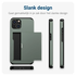 Samsung Galaxy A16 Hoesje met Slider Kaarthouder Back Cover Groen afbeelding 5