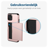 Samsung Galaxy A16 Hoesje met Slider Kaarthouder Back Cover Roze afbeelding 7
