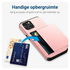 Samsung Galaxy A16 Hoesje met Slider Kaarthouder Back Cover Roze afbeelding 8