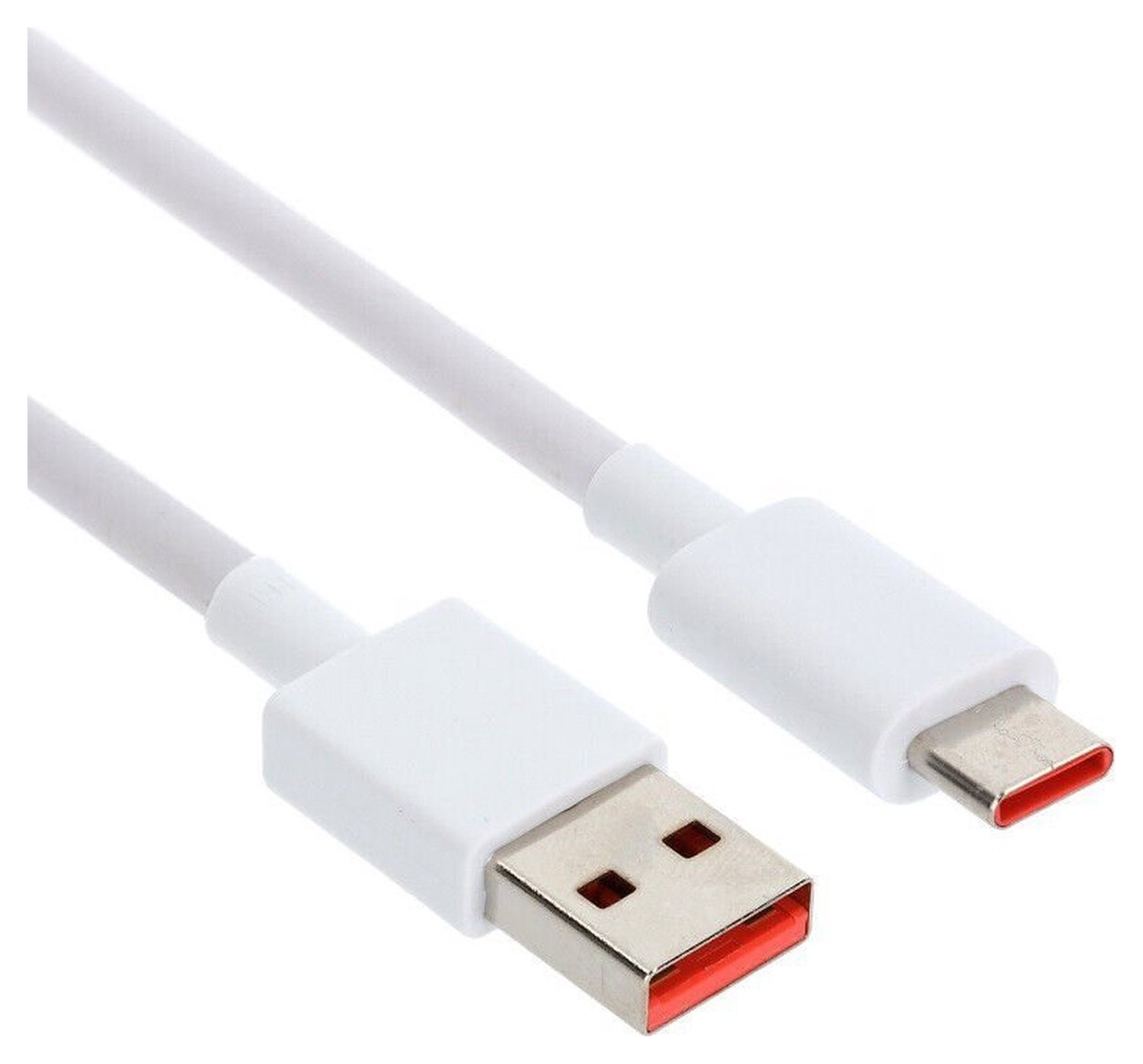 Originele Xiaomi USB-A naar USB-C Kabel 6A 1M Wit afbeelding 1