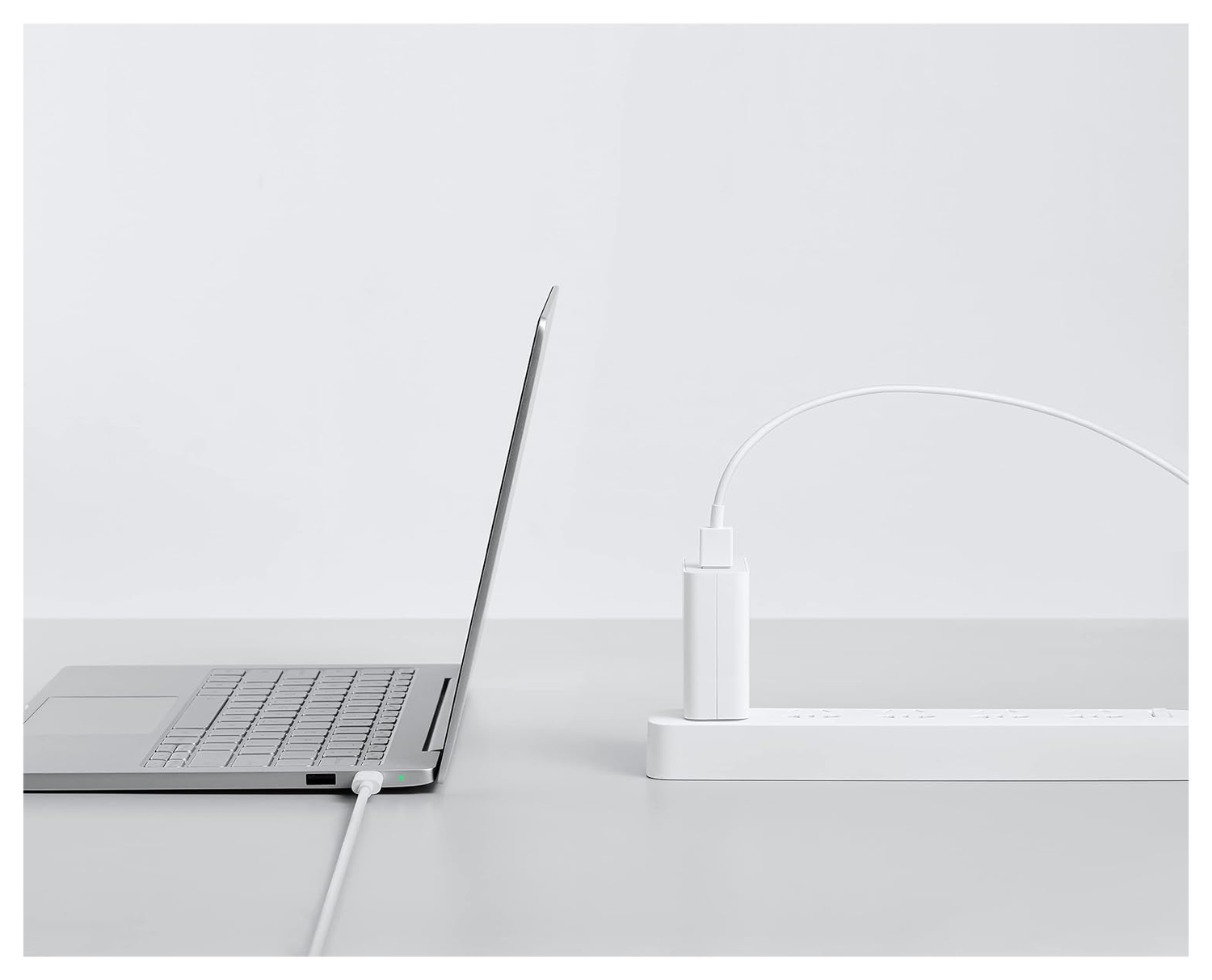 Originele Xiaomi USB-A naar USB-C Kabel 6A 1M Wit afbeelding 3