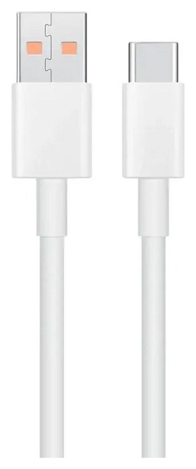 Originele Xiaomi USB-A naar USB-C Kabel 6A 1M Wit afbeelding 4