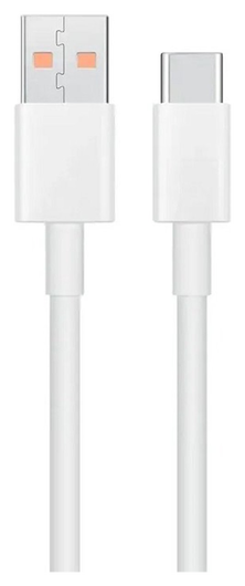 Originele Xiaomi USB-A naar USB-C Kabel 6A 1M Wit afbeelding 4