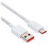 Originele Xiaomi USB-A naar USB-C Kabel 6A 1M Wit afbeelding 1