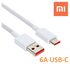 Originele Xiaomi USB-A naar USB-C Kabel 6A 1M Wit afbeelding 2