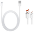 Originele Xiaomi USB-A naar USB-C Kabel 6A 1M Wit afbeelding 6