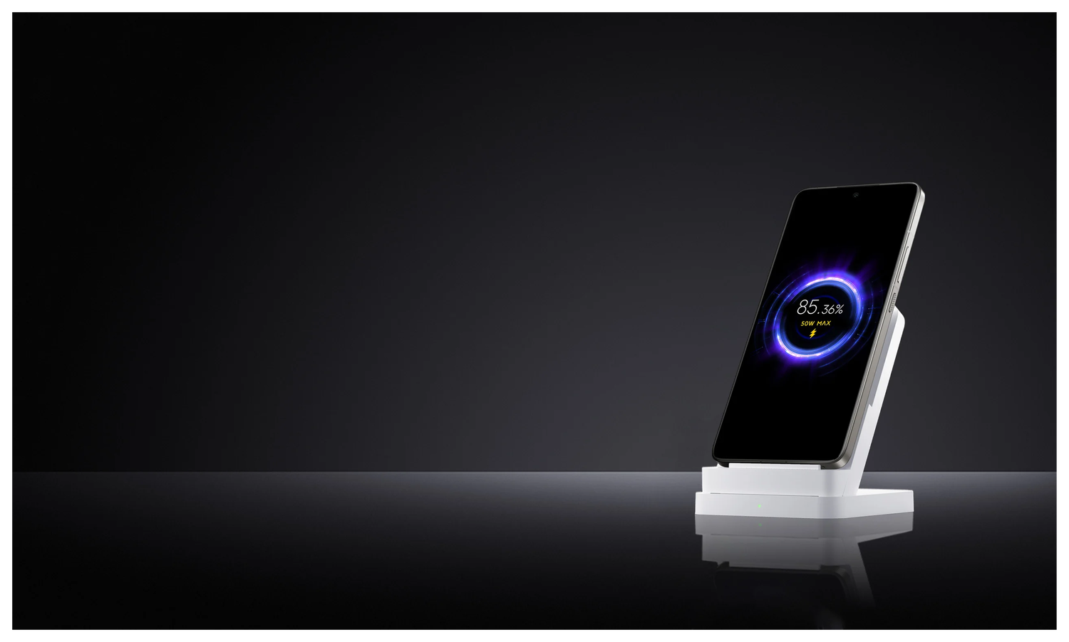 Xiaomi Stand Pro Houder met Draadloos Opladen Snellader 50W Wit afbeelding 4
