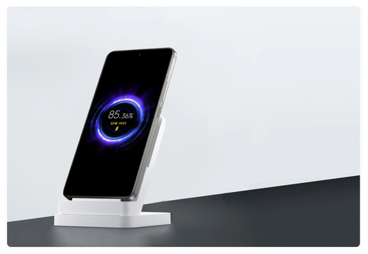 Xiaomi Stand Pro Houder met Draadloos Opladen Snellader 50W Wit afbeelding 3