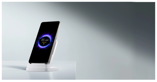 Xiaomi Stand Pro Houder met Draadloos Opladen Snellader 50W Wit afbeelding 6